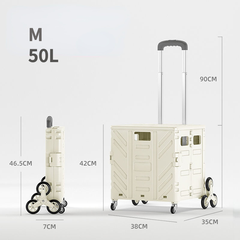 Folding Home Use Grocery Shopp - Pull Cart Fold incelemesi ve fiyatı