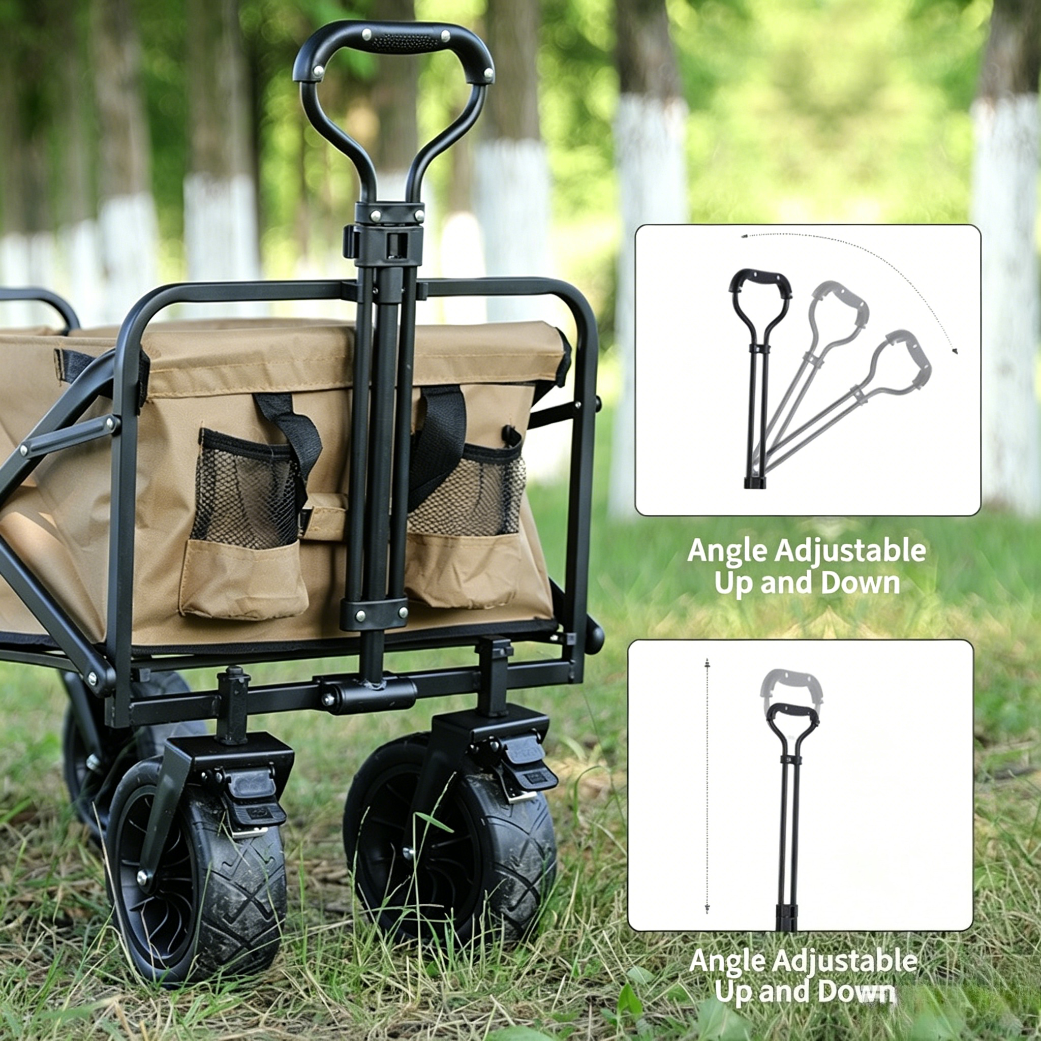 Heavy Duty Large Capacity Fold - Pull Cart Fold incelemesi ve fiyatı
