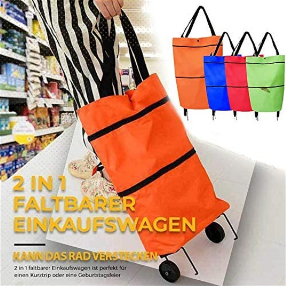 Small Pull Cart Portable Shopp - Pull Cart Fold incelemesi ve fiyatı