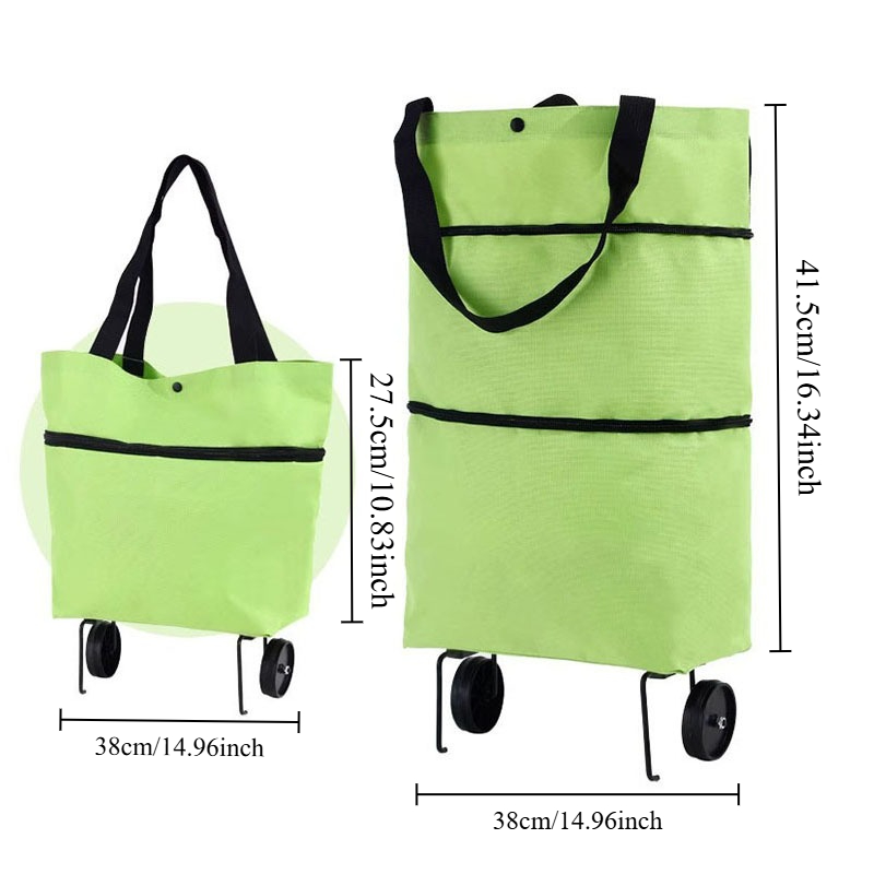 Portable Folding Shopping Cart - Pull Cart Fold incelemesi ve fiyatı