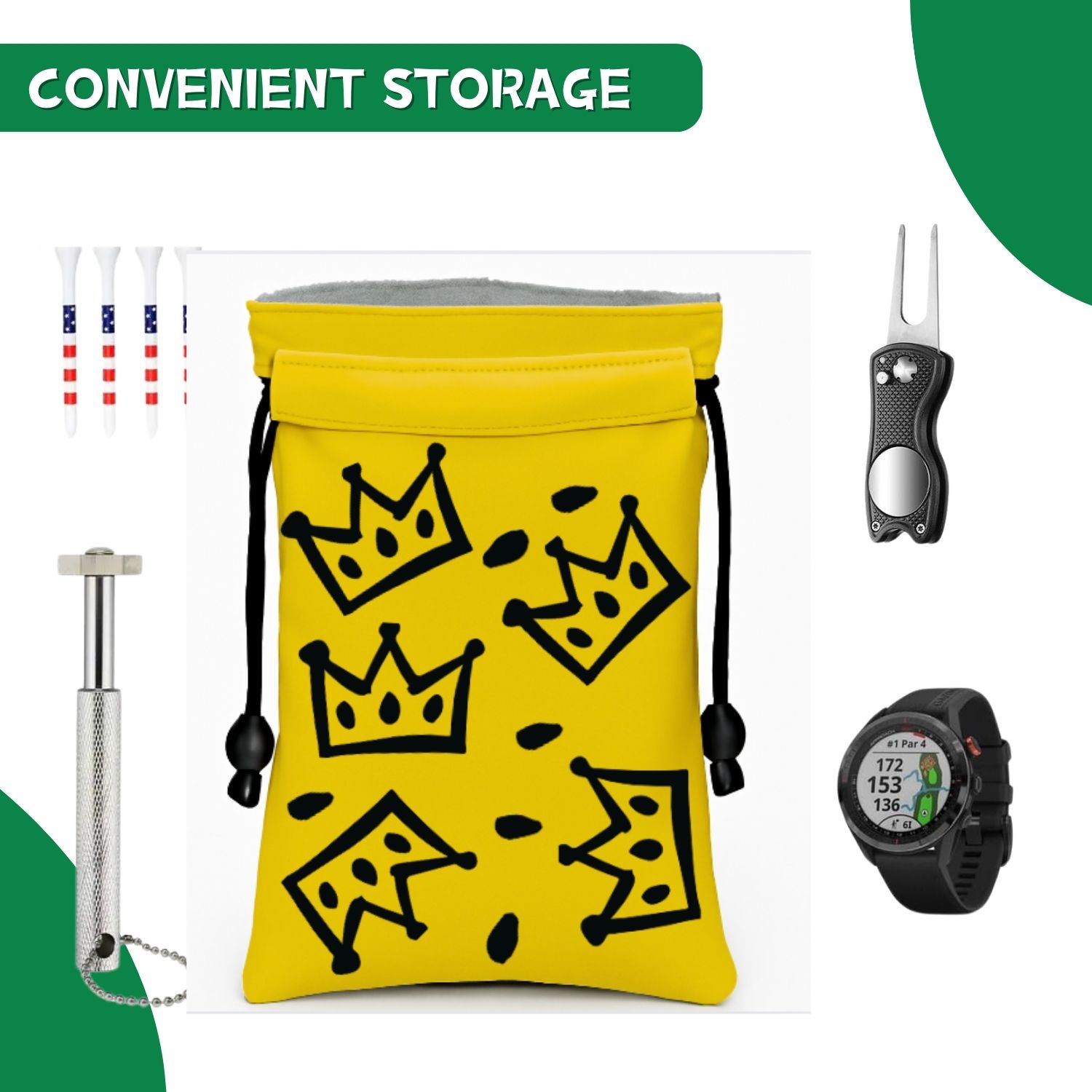 Crown Golf valuable item bag,  - Golf Equipment Stores incelemesi ve fiyatı