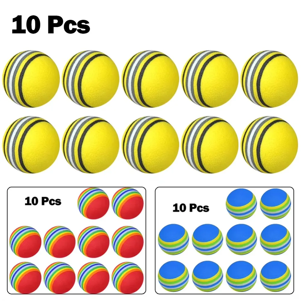 10Pcs 35mm Golf Practice Foam  - Golf Equipment Indoor incelemesi ve fiyatı