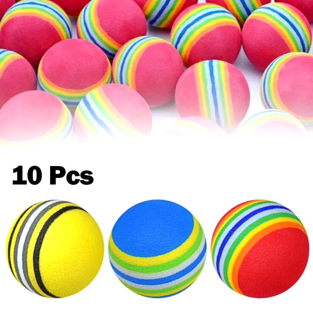 10Pcs 35mm Golf Practice Foam  - Golf Equipment Indoor incelemesi ve fiyatı