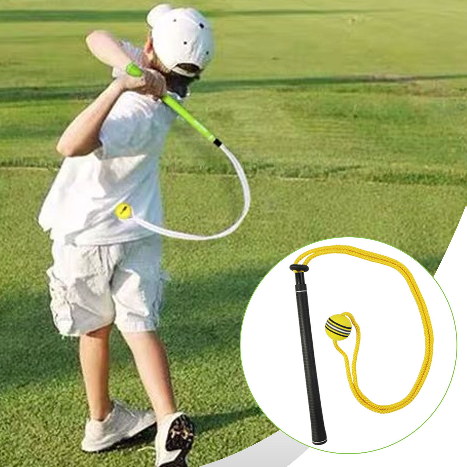 Golf Swing Trainer Elastic Rop - Golf Equipment For Beginners incelemesi ve fiyatı
