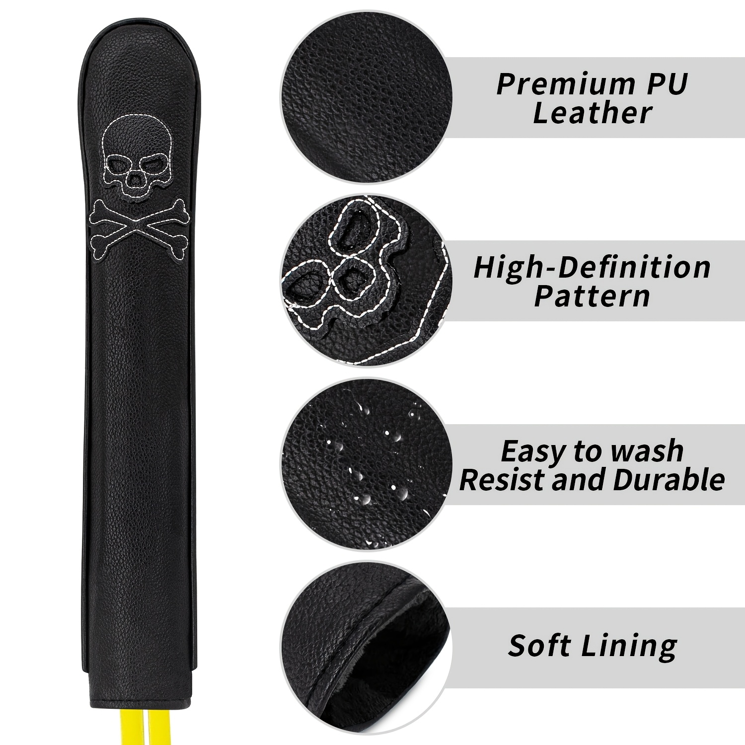 1pc Skull Head Directional Gol - Golf Equipment Rack incelemesi ve fiyatı