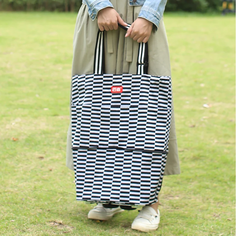 Portable Folding Shopping Cart - Pull Cart Fold incelemesi ve fiyatı