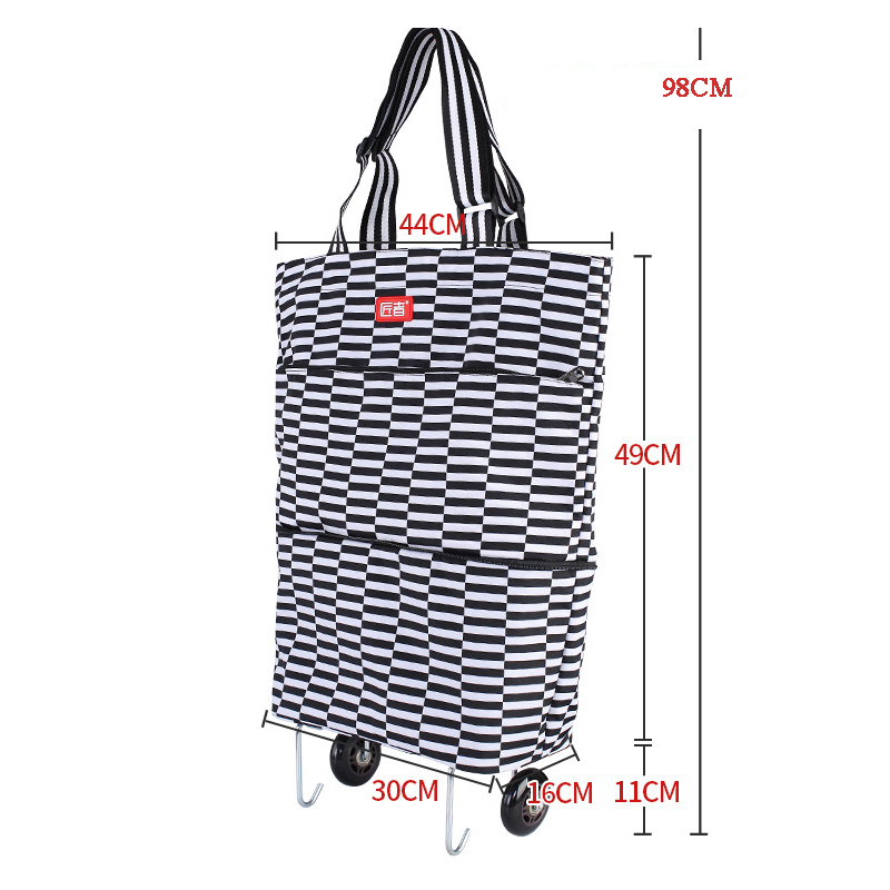Portable Folding Shopping Cart - Pull Cart Fold incelemesi ve fiyatı