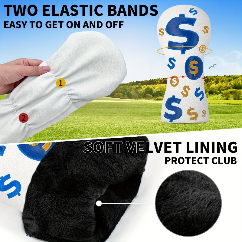Golf Club Head Cover with Doll - Golf Equipment Rack incelemesi ve fiyatı