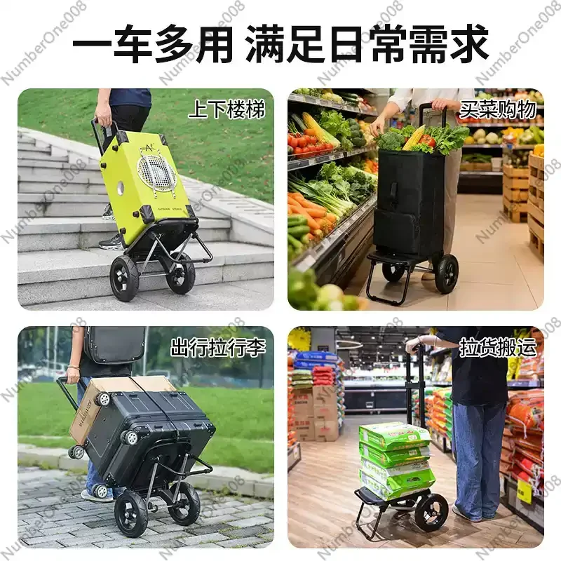 Trailer Folding Small Cart Hou - Pull Cart Fold incelemesi ve fiyatı