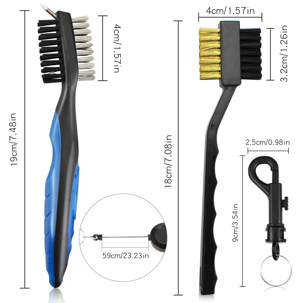 2Pcs/Set Golf Club Brush Golf  - Golf Equipment Indoor incelemesi ve fiyatı