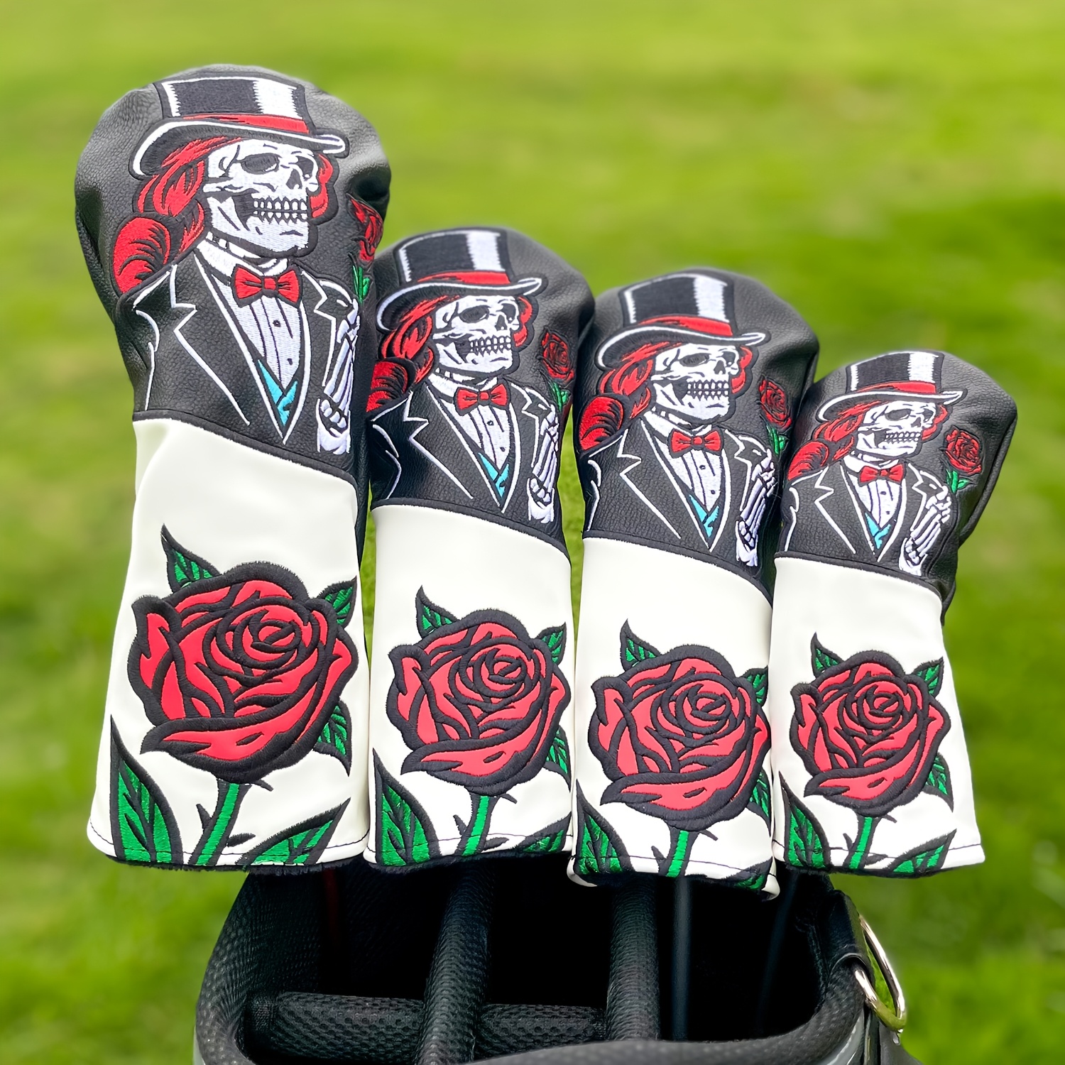 1pc/4pcs Golf Club Head Covers - Golf Equipment Rack incelemesi ve fiyatı