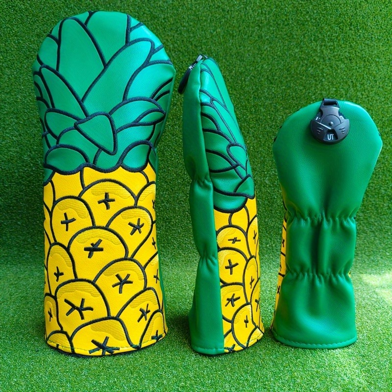Pineapple Golf Club Head Cover - Golf Equipment Rack incelemesi ve fiyatı