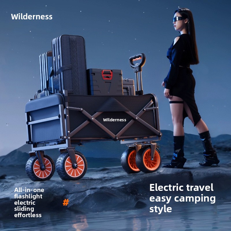 Electric Camper Outdoor Campin - Pull Cart Fold incelemesi ve fiyatı