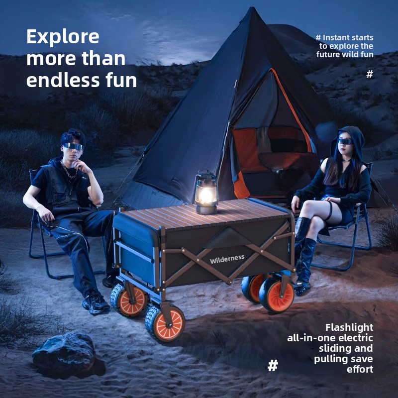 Electric Camper Outdoor Campin - Pull Cart Fold incelemesi ve fiyatı