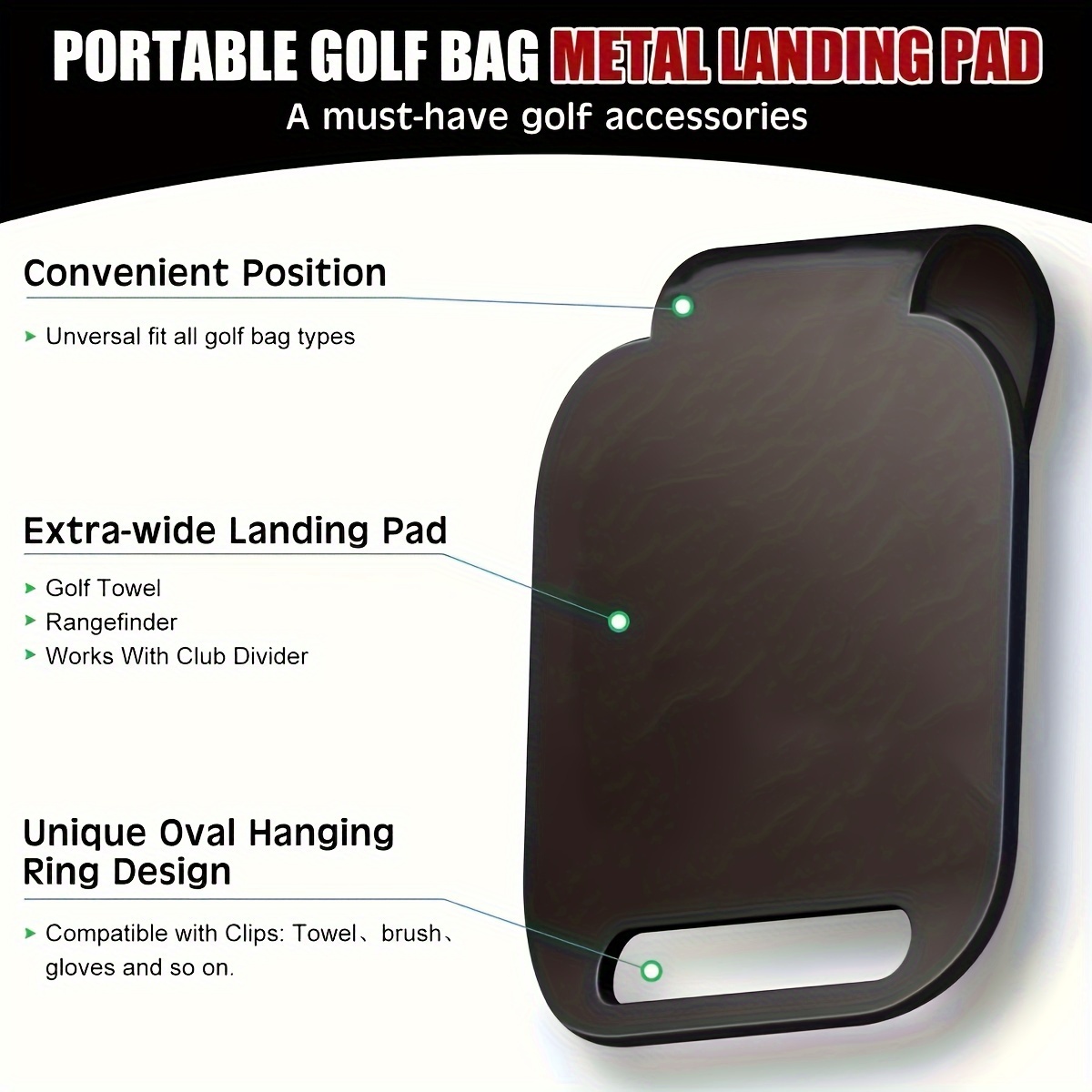 Magnetic Golf Bag Landing Pad（ - Golf Equipment Stores incelemesi ve fiyatı