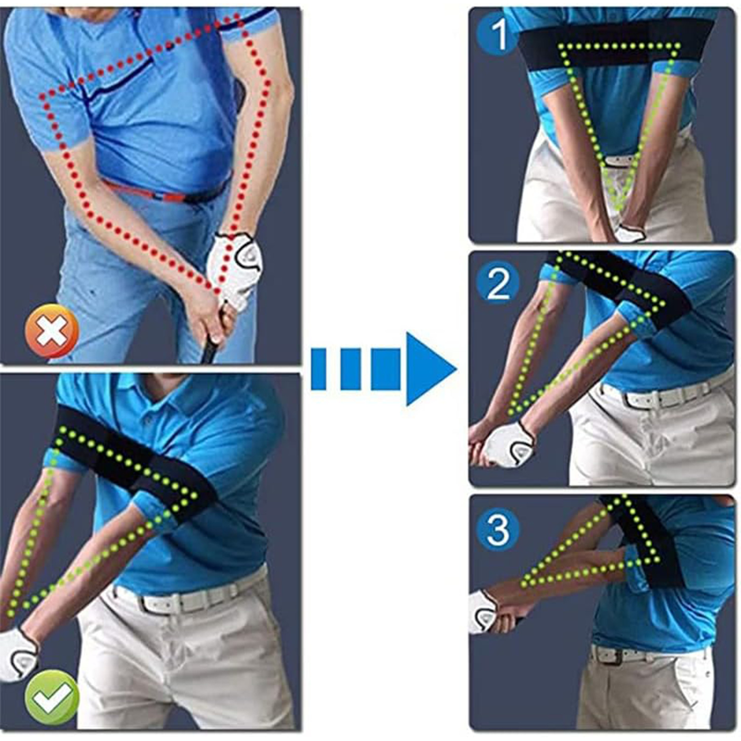 3pcs/set For Beginners Golf Sw - Golf Equipment For Beginners incelemesi ve fiyatı