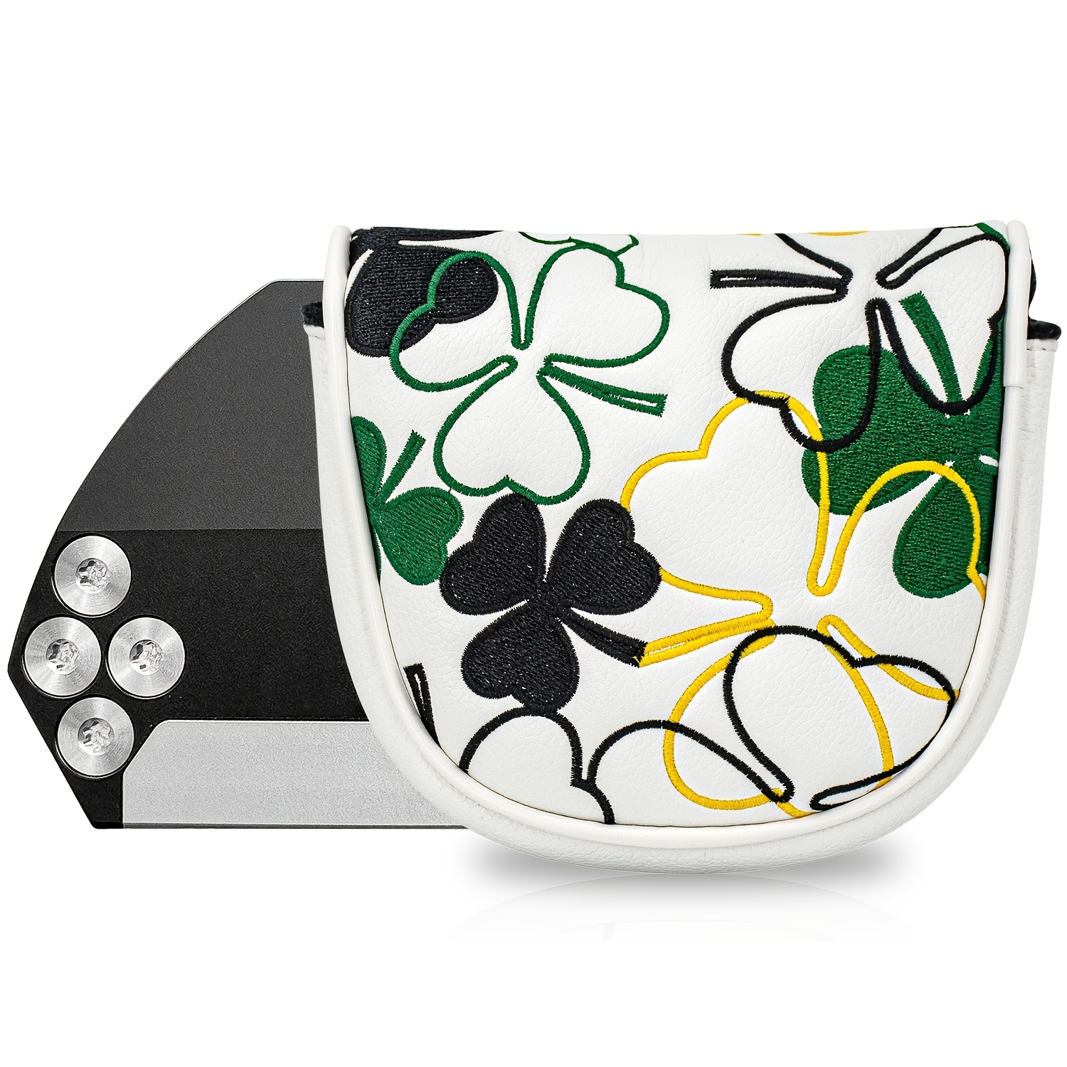 1pc PU Golf Putter Cover with  - Golf Equipment Rack incelemesi ve fiyatı