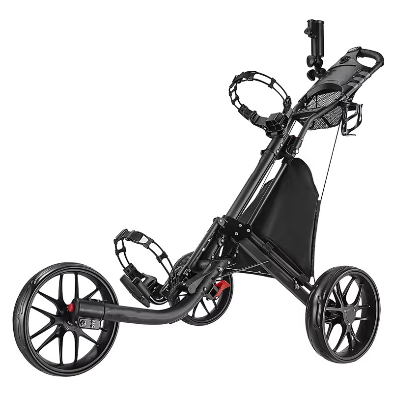 Golf Push Cart 4 Wheel Sturdy  - Pull Cart Fold incelemesi ve fiyatı