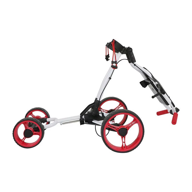 Golf Push Cart 4 Wheel Sturdy  - Pull Cart Fold incelemesi ve fiyatı