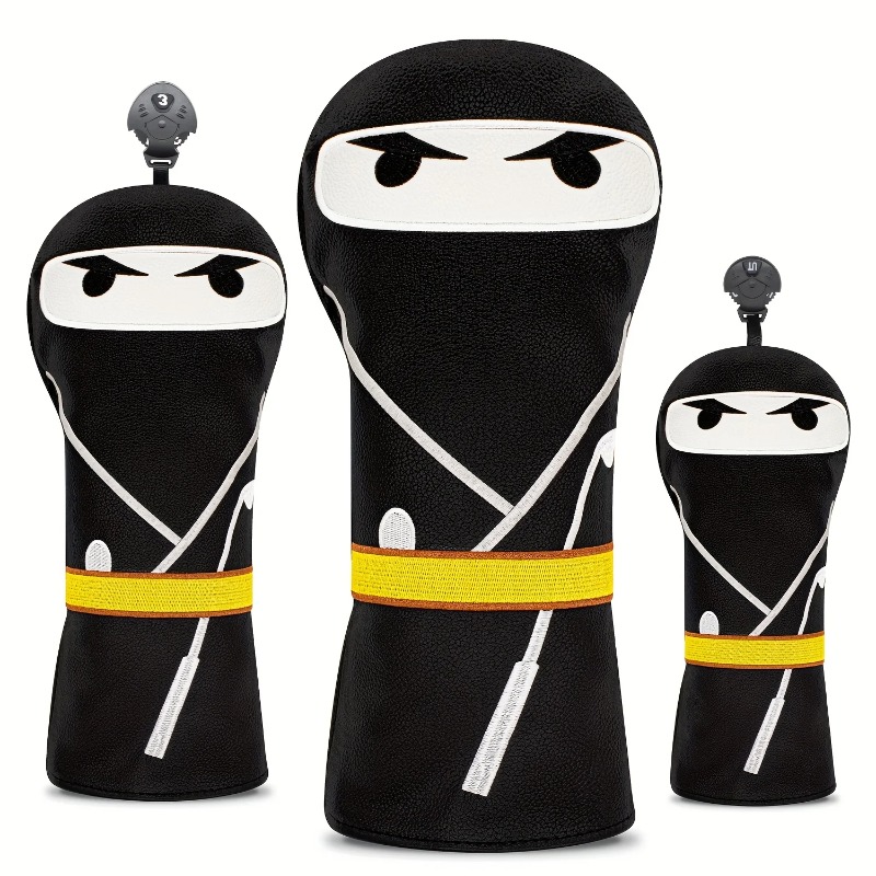 Samurai Pattern Black Golf Clu - Golf Equipment Rack incelemesi ve fiyatı