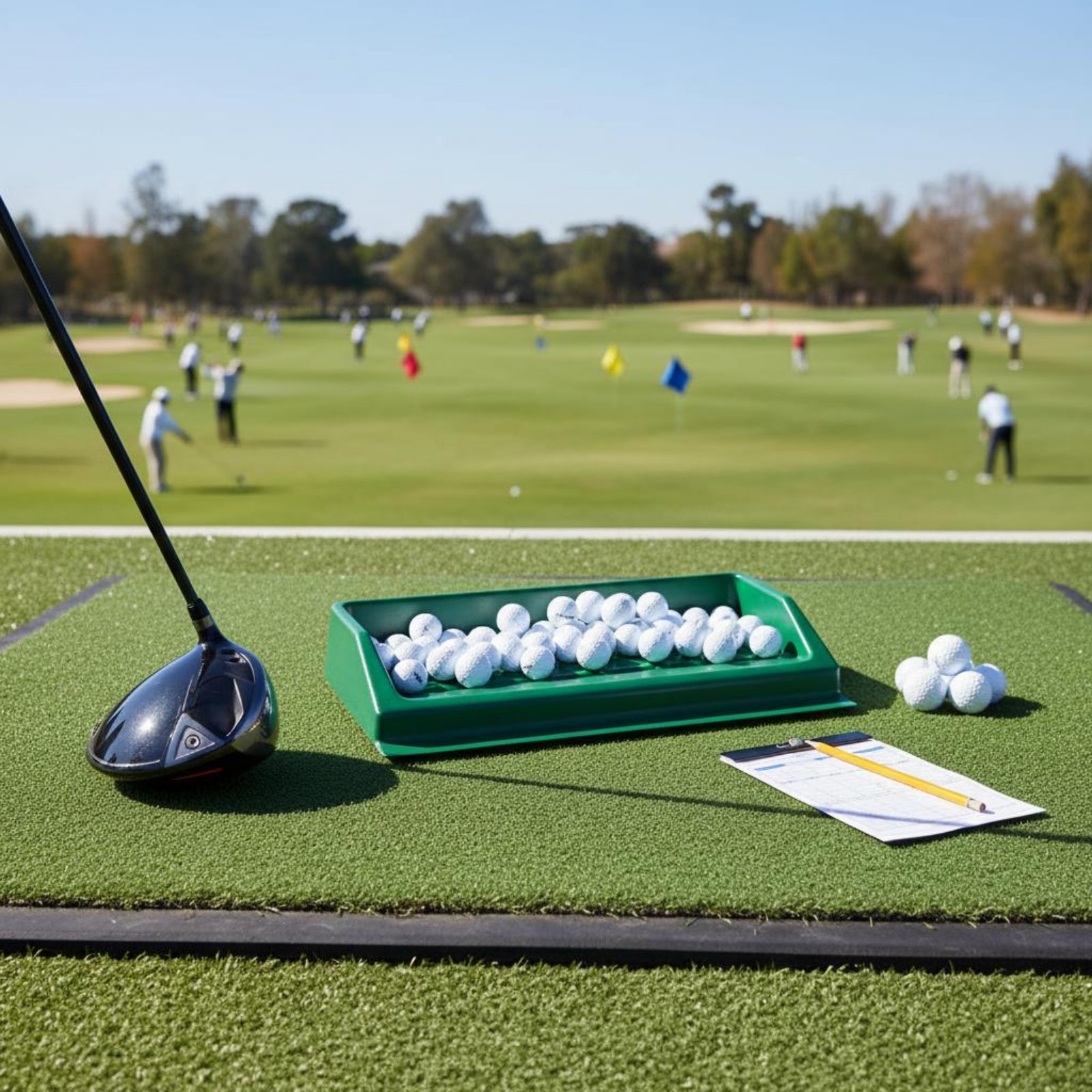 ABS Golf Tee Tray Sturdy Golf  - Golf Equipment Indoor incelemesi ve fiyatı
