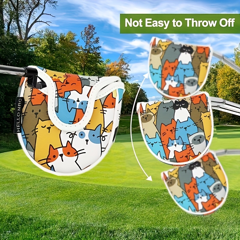 1pc Mallet Putter Head Cover B - Golf Equipment Rack incelemesi ve fiyatı