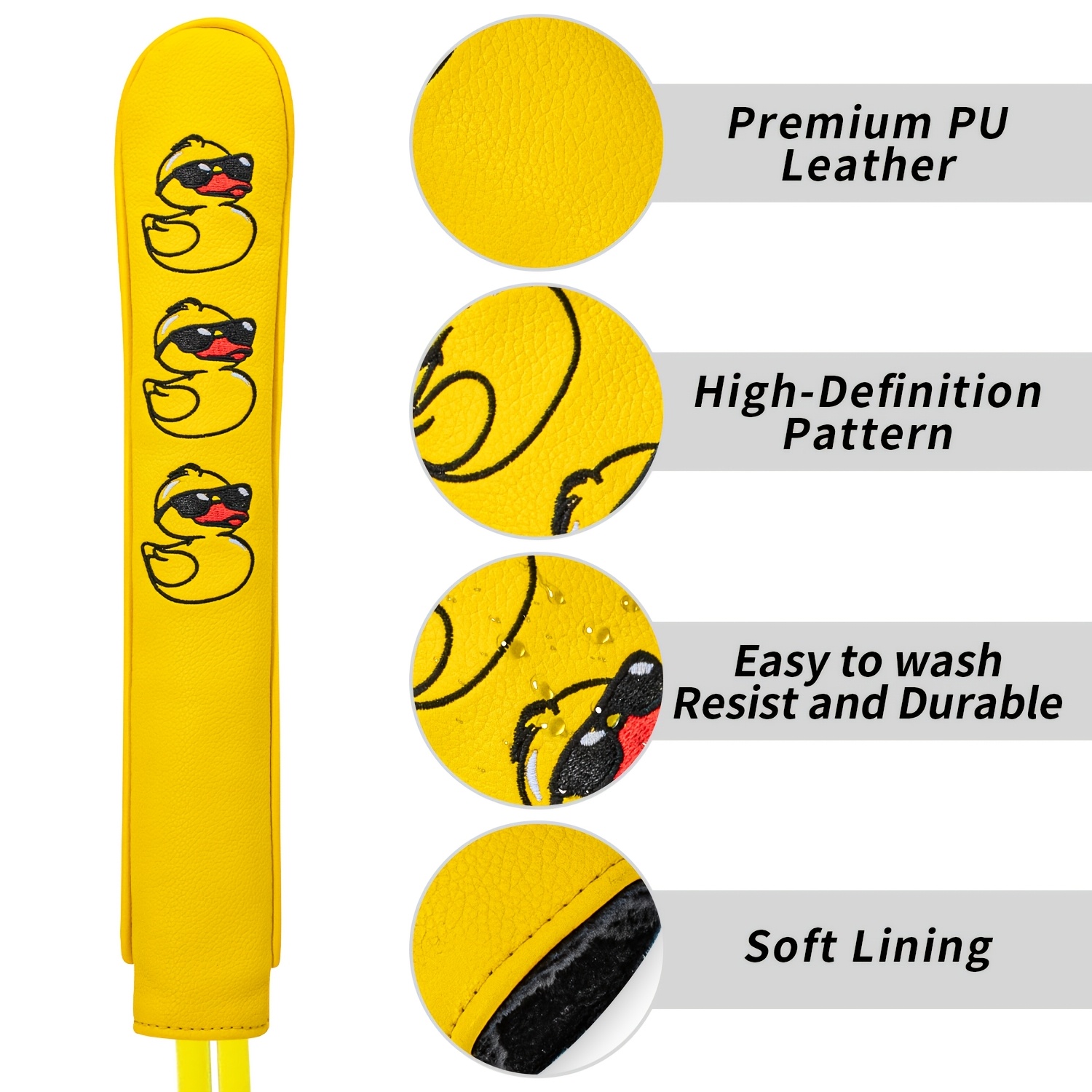 1pc Duck-Shaped Golf Club Head - Golf Equipment Rack incelemesi ve fiyatı