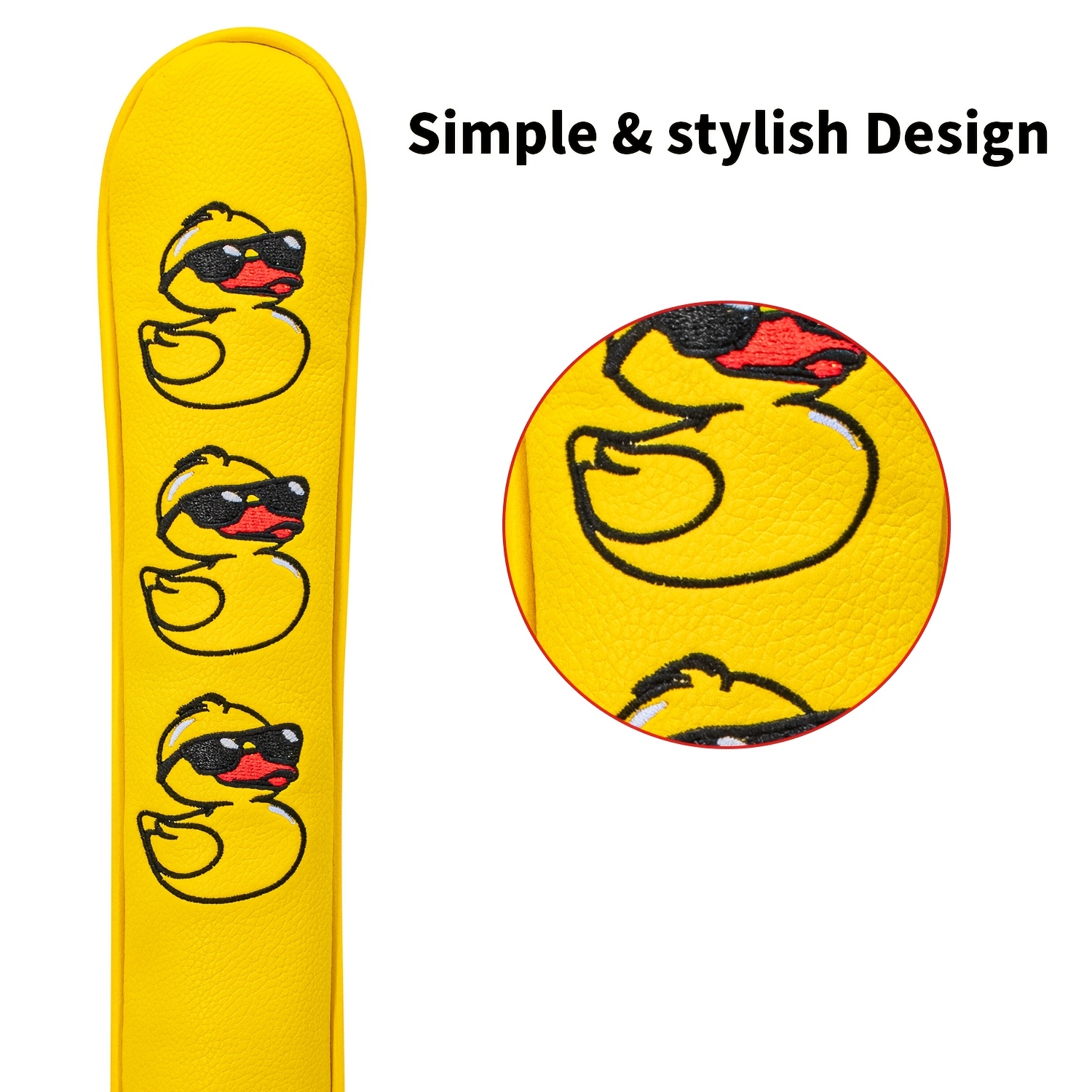 1pc Duck-Shaped Golf Club Head - Golf Equipment Rack incelemesi ve fiyatı