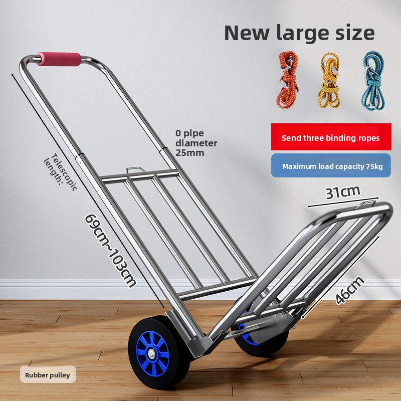 Hand-pulled Cart Folding Porta - Pull Cart Fold incelemesi ve fiyatı
